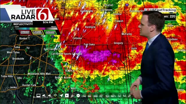 WATCH: Severe Weather Update With Stephen Nehrenz (9:16 p.m.)