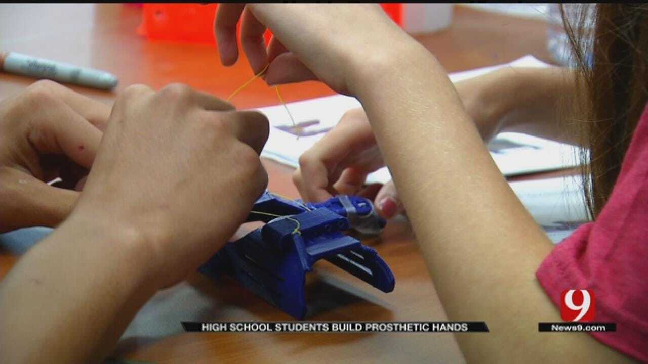 Metro High School Students Build Prosthetic Hands