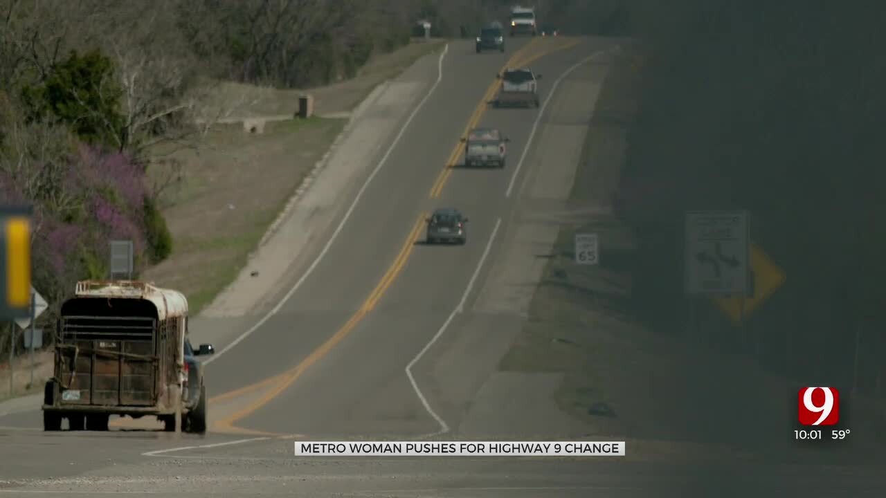 OKC Woman’s Petition Receives 1,500 Signatures To Improve Safety Along Highway 9