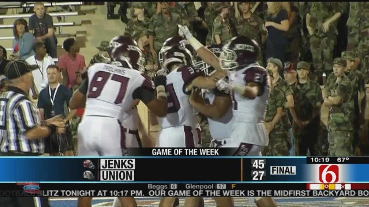 News On 6 Game Of The Week: Jenks vs. Union