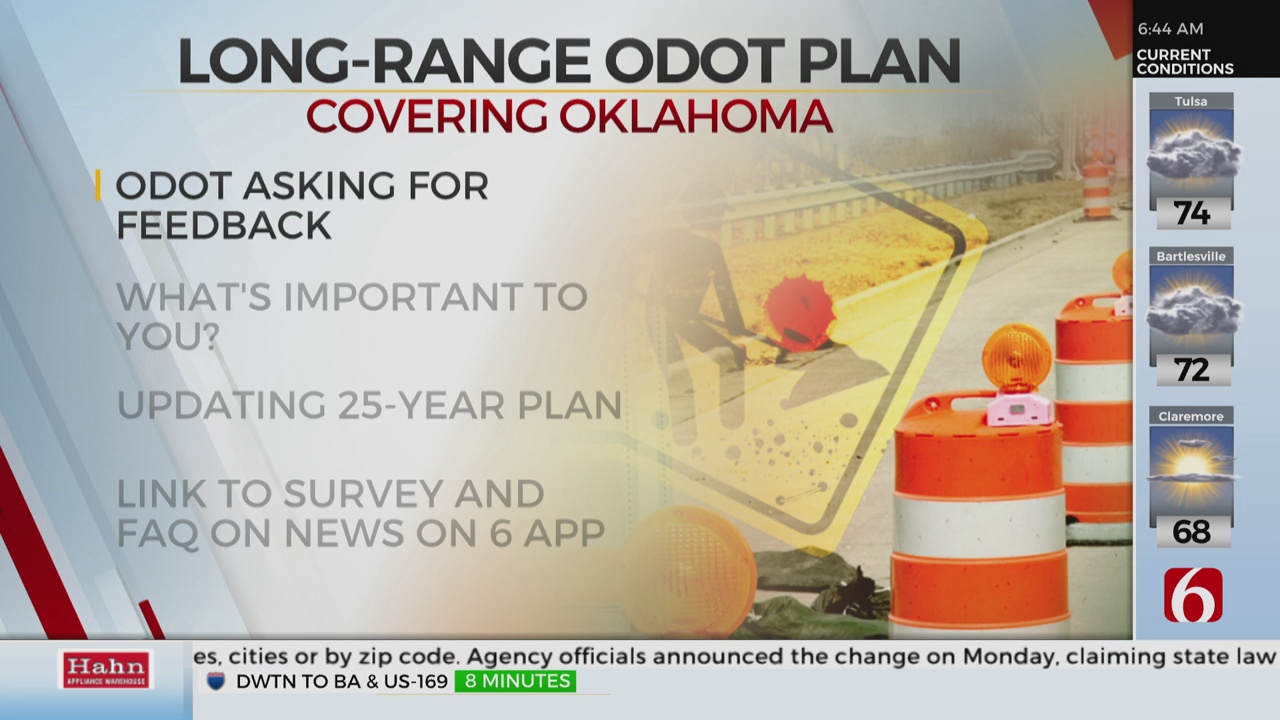 ODOT Wants Your Feedback On Department's 25-Year Plan