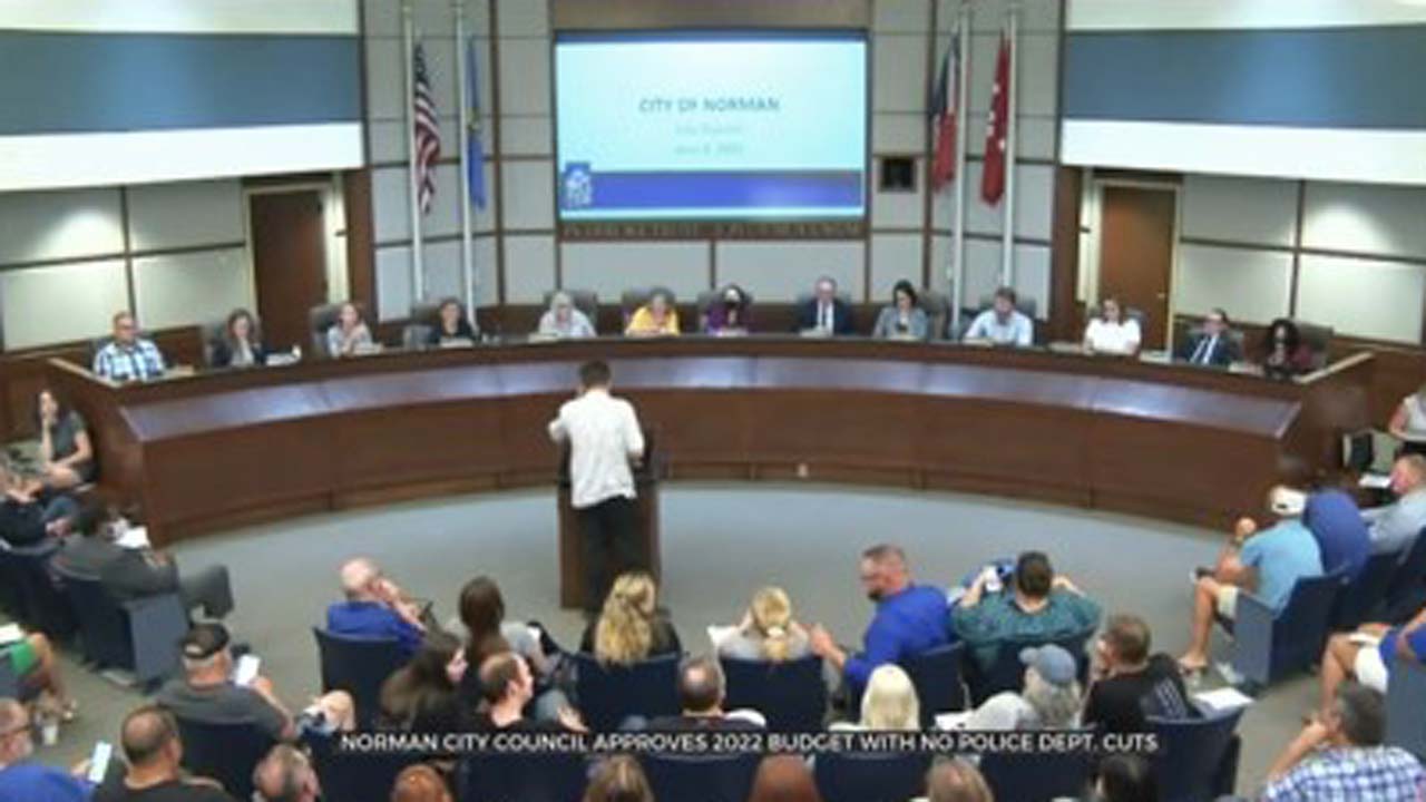 City Of Norman Approves 2022 Budget With No Police Department Cuts 