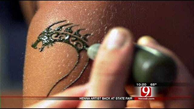 Temporary Tattoo Artist Returns To Oklahoma State Fair