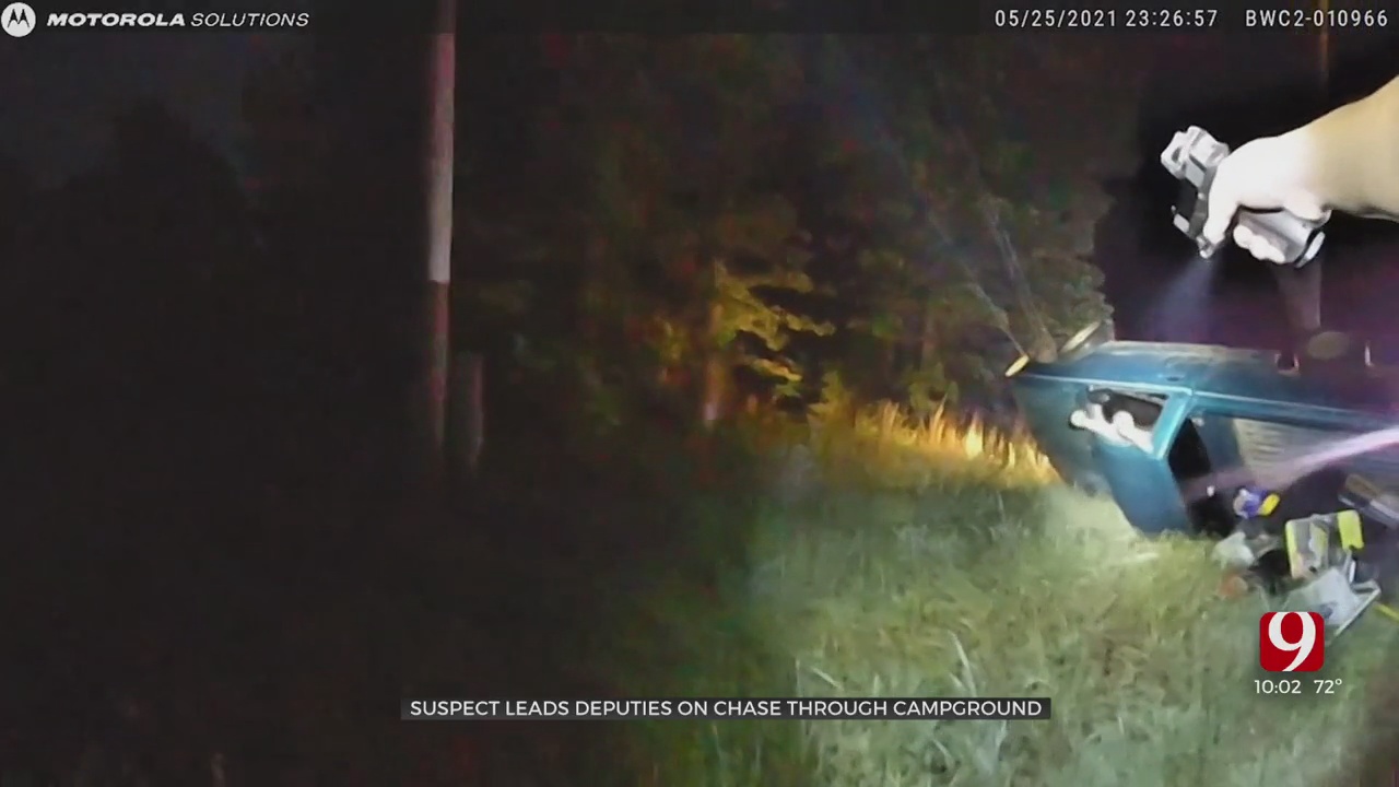 WATCH: Man Accused Of Driving Drunk Leads Deputies On Chase Through Cleveland Co. Campground