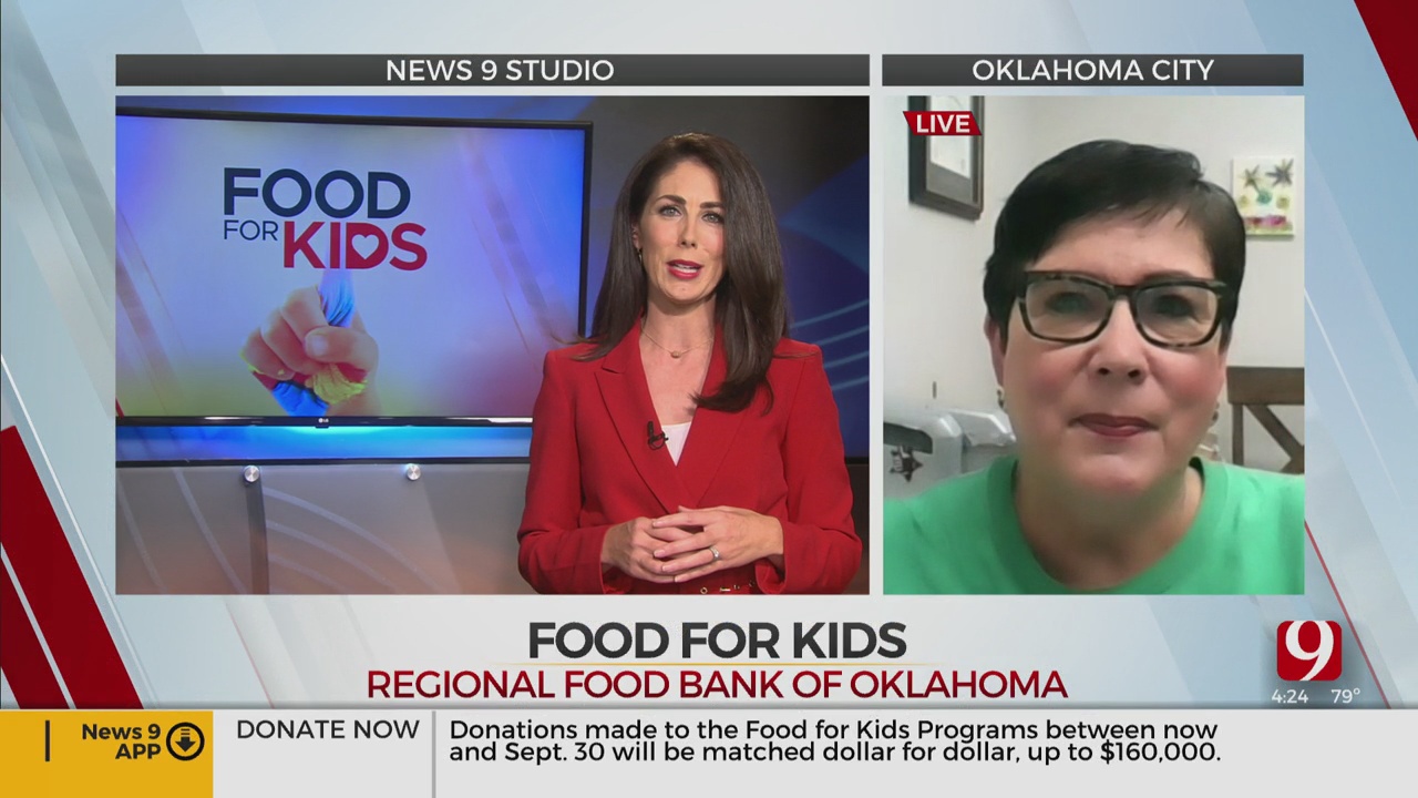 Food For Kids: News 9's Amanda Taylor Speaks With The Regional Food Bank's Spokeswoman