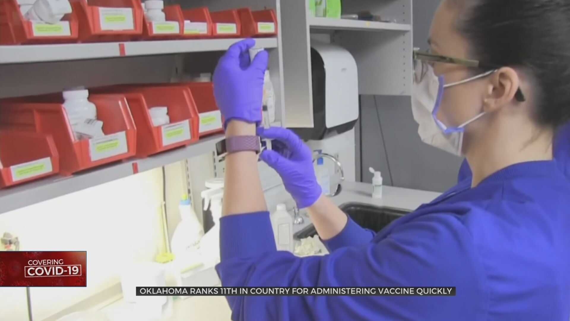 Oklahoma Sees Increase In COVID-19 Cases; Ranks 11th Nationally In Administering Vaccine Quickly 