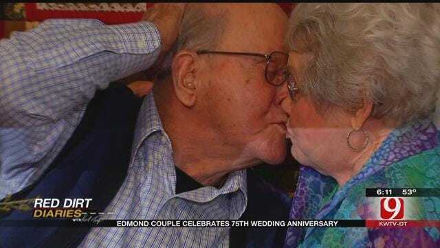 Red Dirt Diaries: Edmond Couple Celebrates 75th Wedding Anniversary