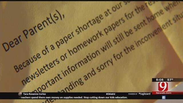 MWC Teacher's Note: No More Homework, Notices. Not Enough Paper.