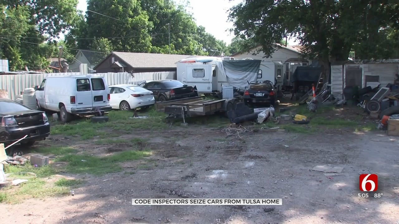 City Tows Several Cars At Tulsa Property For Code Violation; Owner Claims Misunderstanding