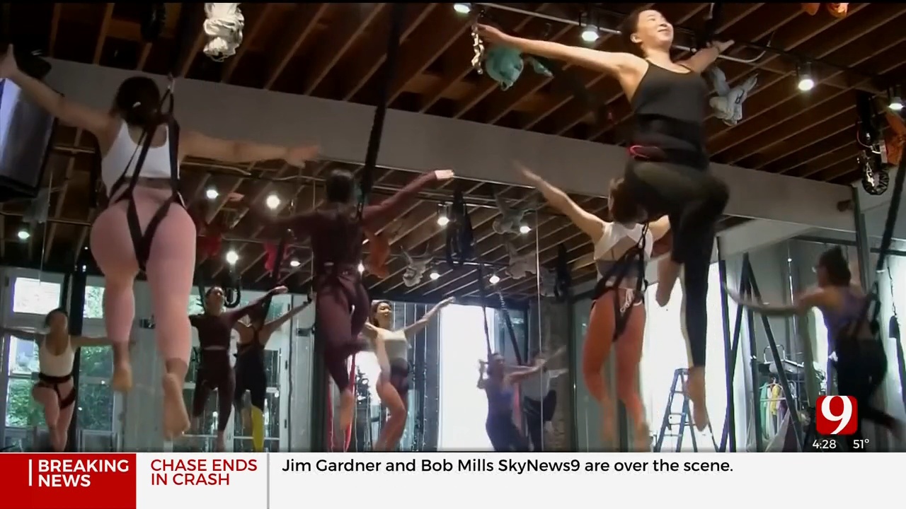 New Type Of Aerobics Being Showcased At Fitness Studio In Los Angeles