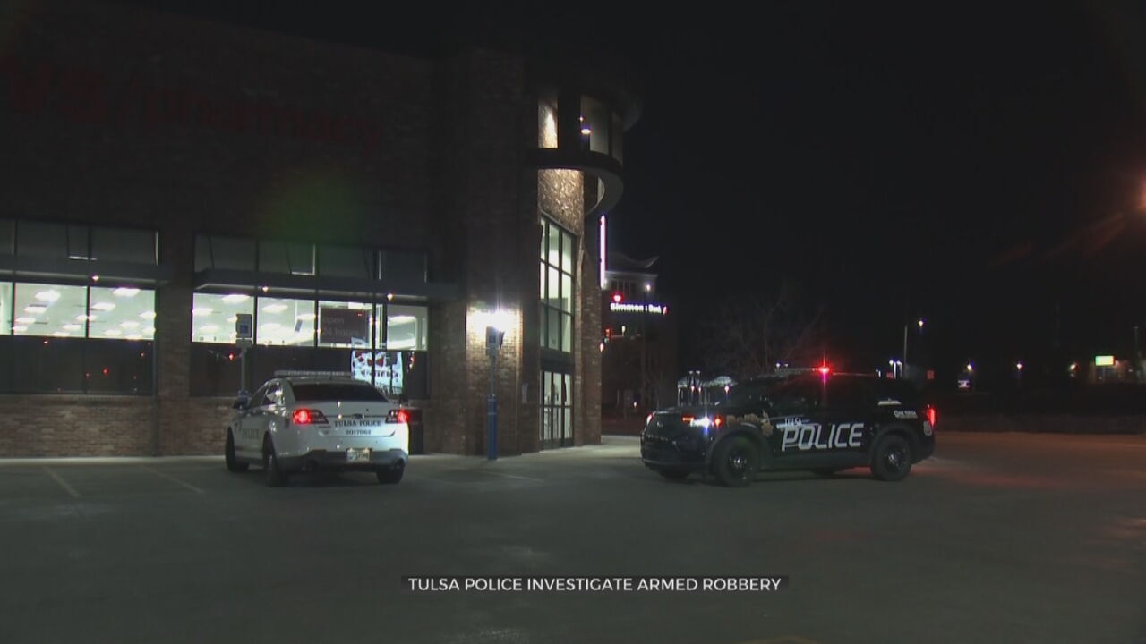 Police Investigate Armed Robbery At Tulsa CVS 