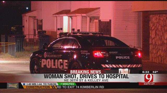 OKC Police: Shooting Victim Walks Into Hospital After Car Sprayed With Bullets