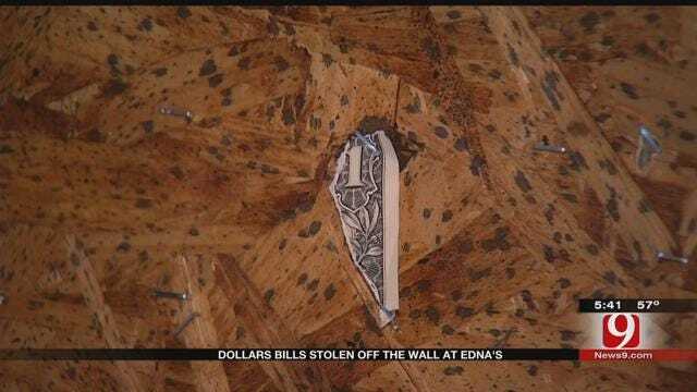 Thieves Steal Autographed Dollars Of Of Walls At Iconic OKC Bar