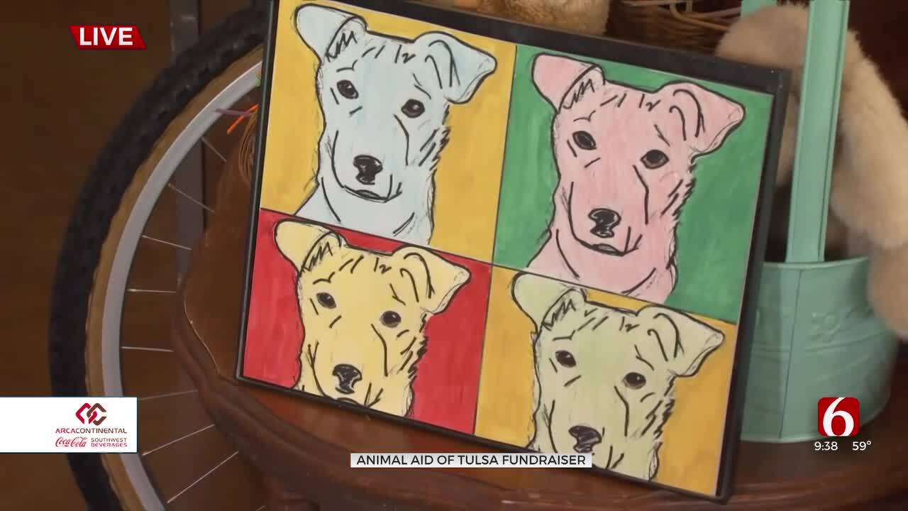 People Painting Pets: Animal Aid Of Tulsa Hosts Fundraiser Featuring Pet Portraits