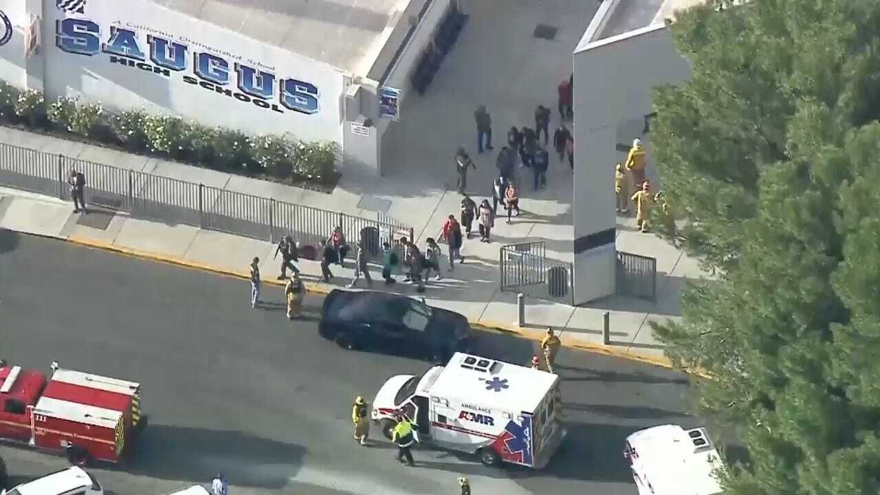 Community Members Mourns After 2 Killed In California High School Shooting