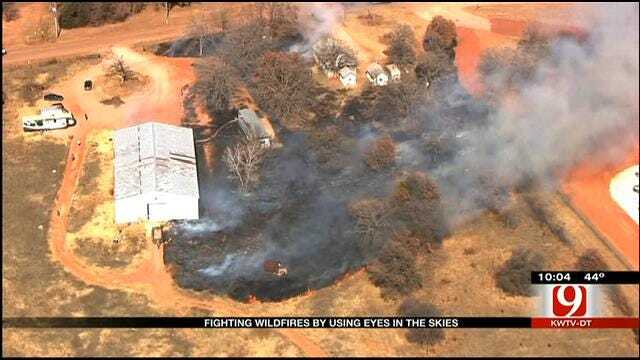 Fighting Oklahoma Wildfires With An Eye In The Sky