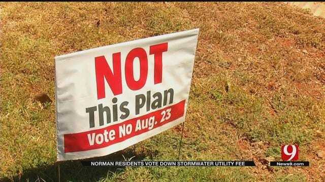 Norman Residents Vote Down Stormwater Utility Fee