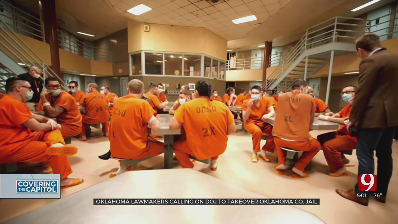 State Lawmakers Call On Department Of Justice To Take Over Oklahoma County Jail