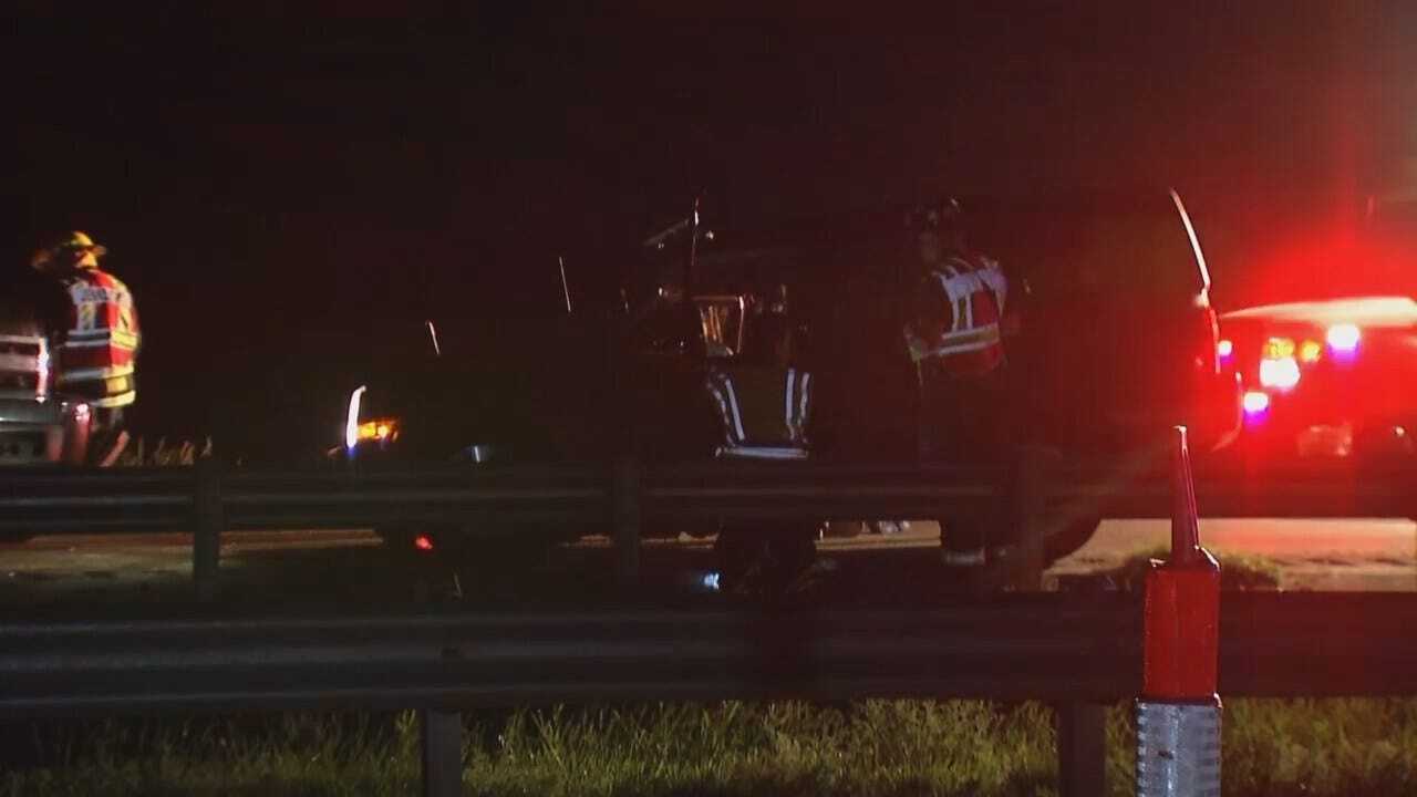 WEB EXTRA: Wrong-Way Driver Crashes Head-On Into SUV On Highway 75