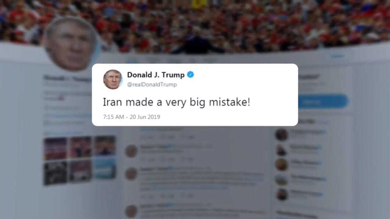 President Trump Says Iran Made ‘Big Mistake’ In Downing US Drone