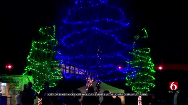 City Of Bixby Welcomes Holiday Spirit With Lights Display At Park 