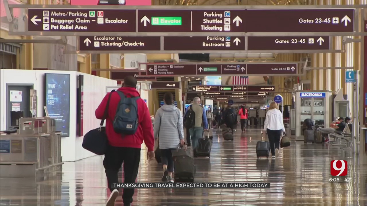 Holiday Travel In Full Swing At Will Rogers World Airport