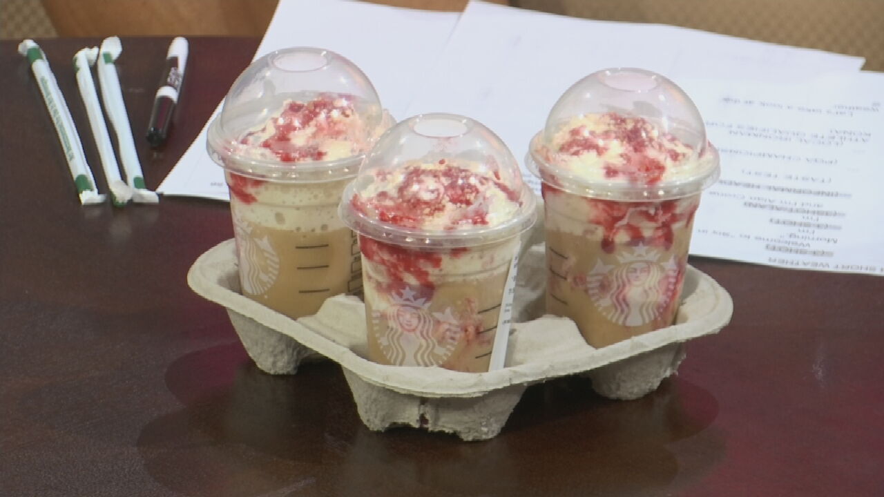 Taste Test Tuesday: Strawberry Funnel Cake Frappuccino