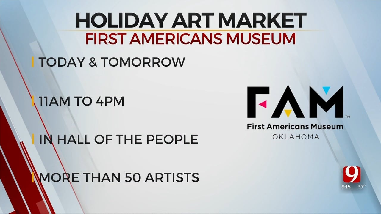 First Americans Museum Celebrates Native Artists, Hosts Annual Holiday Art Market