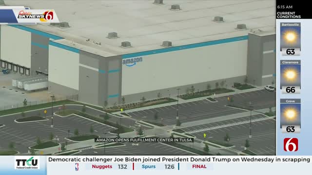 Amazon Opens New Fulfillment Center in Tulsa