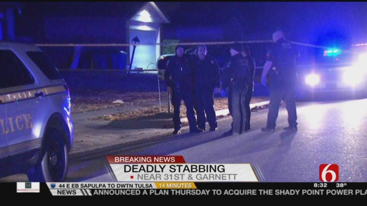 Tulsa Police Investigating Deadly Stabbing Near 31st and Garnett