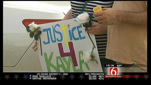 Friends And Family Of Kayla Ferrante Hold Vigil In Her Memory