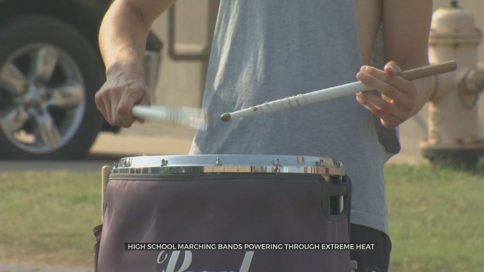 Green Country Marching Bands Prepare For Season Amid Scorching Temperatures