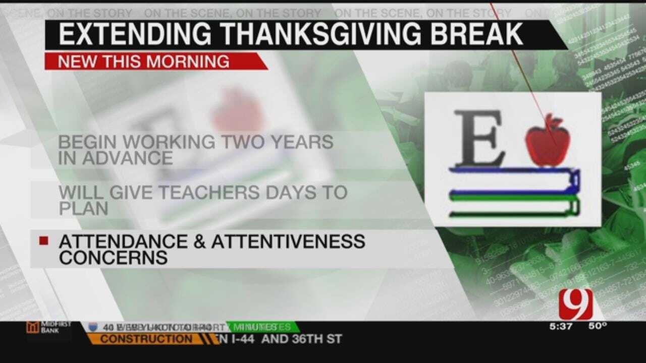 Metro Schools To Extend Thanksgiving Break In 2018