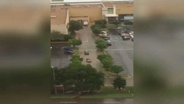 WEB EXTRA: Video Of Police Chase Shot From KJ103 Studio
