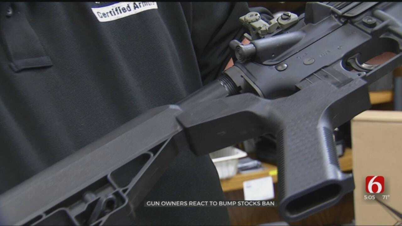 Tulsa Gun Shop Owner Reacts To Bump Stock Ban