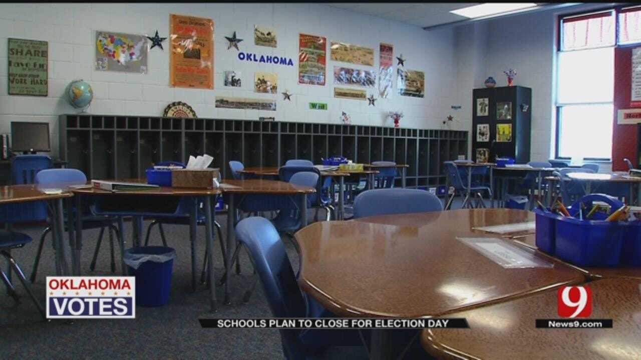 School Districts Across Oklahoma Plan To Take Election Day Off