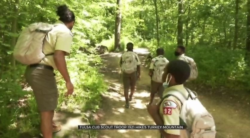 Tulsa Cub Scout Troop Hits The Trails At Turkey Mountain 