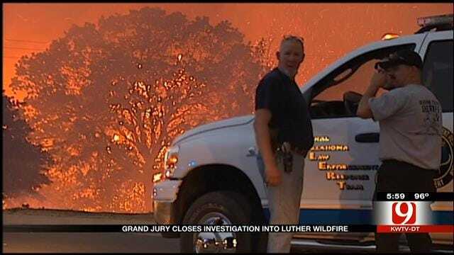 Oklahoma Grand Jury Will Not Hand Down Indictment In Luther Wildfire Arson