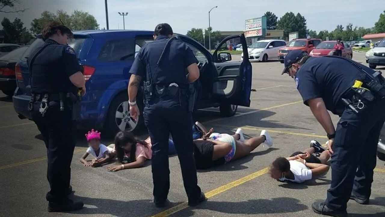 Aurora Police Apologize After Video Shows Black Children Handcuffed Face Down On Pavement