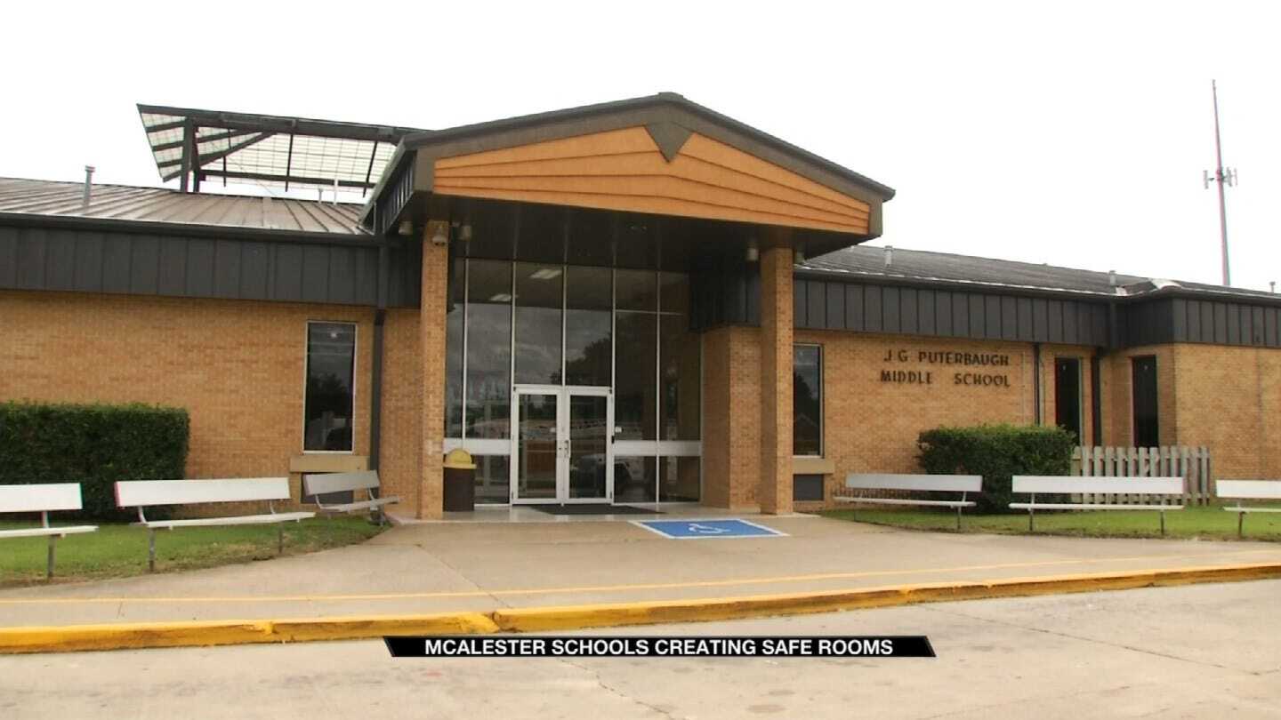 McAlester Middle School Using Million Dollar Grant To Build Safe Rooms