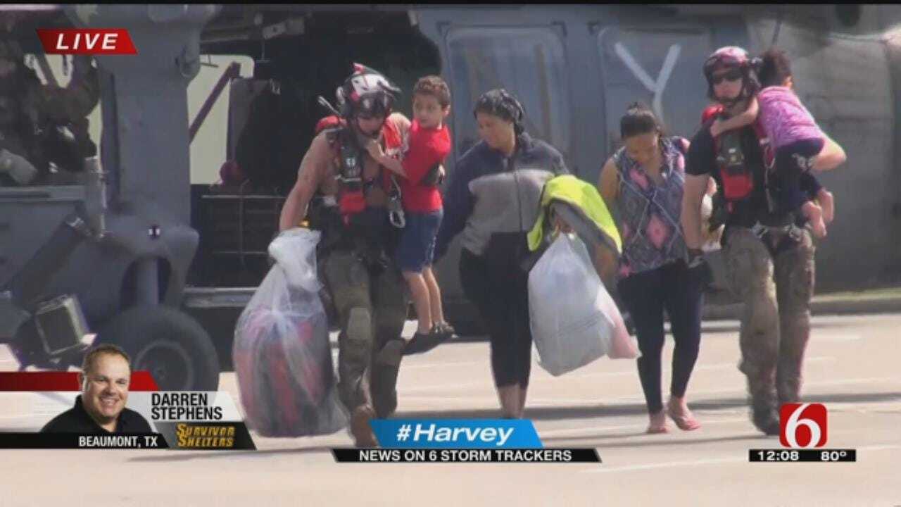 Darren Stephens: Air National Guard and Coast Guard Rescues In Port Arthur