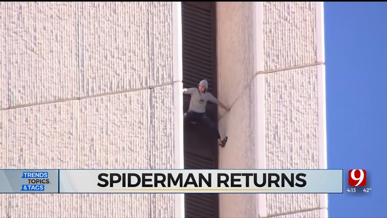 Devon Tower Climber Reaches New Heights By Climbing Chase Bank Building In Phoenix