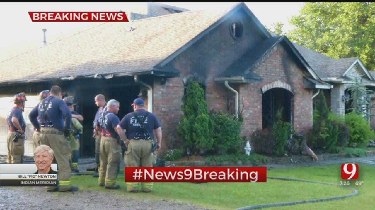 Choctaw Fire Causes $100 Thousand In Damage To Firefighters Home