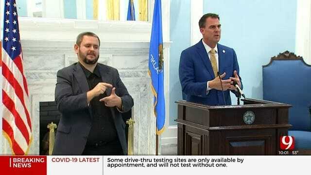 Gov. Stitt Talks Plans To Slowly Reopen Oklahoma, Extends ‘Safer-At-Home’ Order