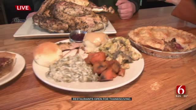 Some Tulsa-Area Restaurants Prepare To Be Open On Thanksgiving Day 