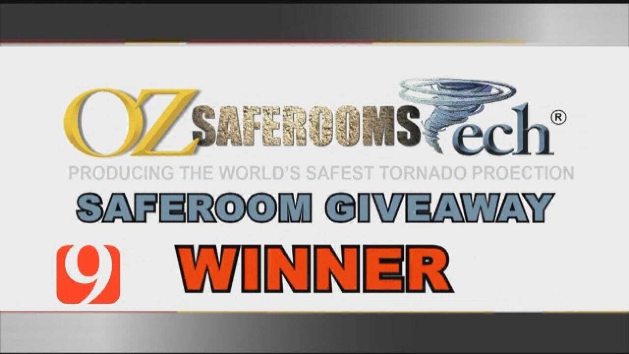 OZ Saferooms Giveaway Winner.wmv