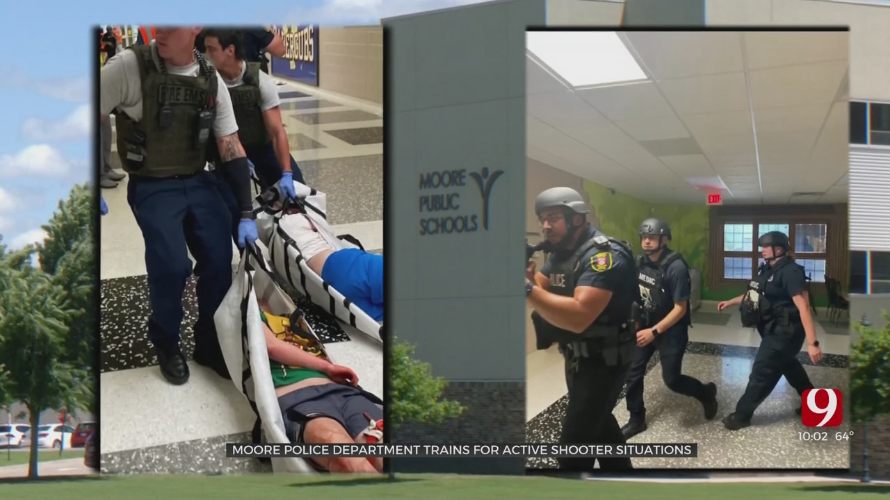Moore Police Department Talks Active Shooter Training, Partnerships To Help Better Prepare