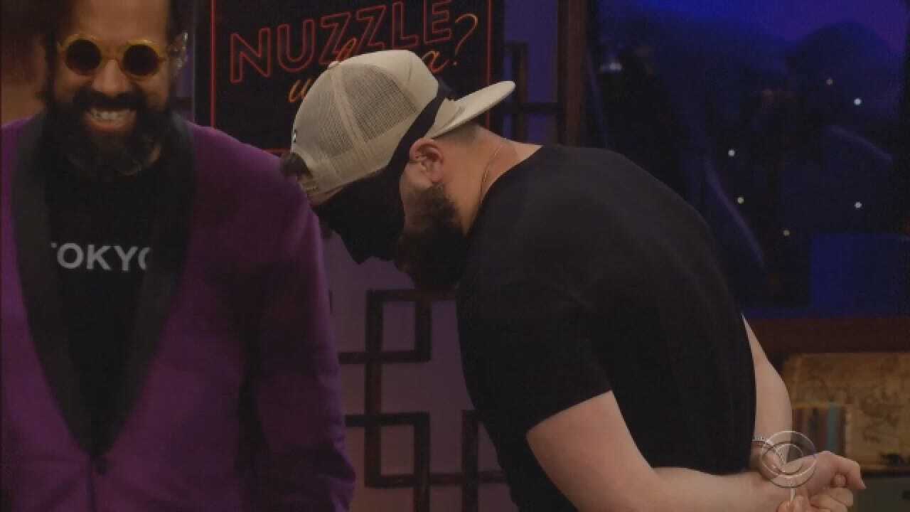 Must Watch: Blindfolded Baker Mayfield Plays Game On Late Late Show