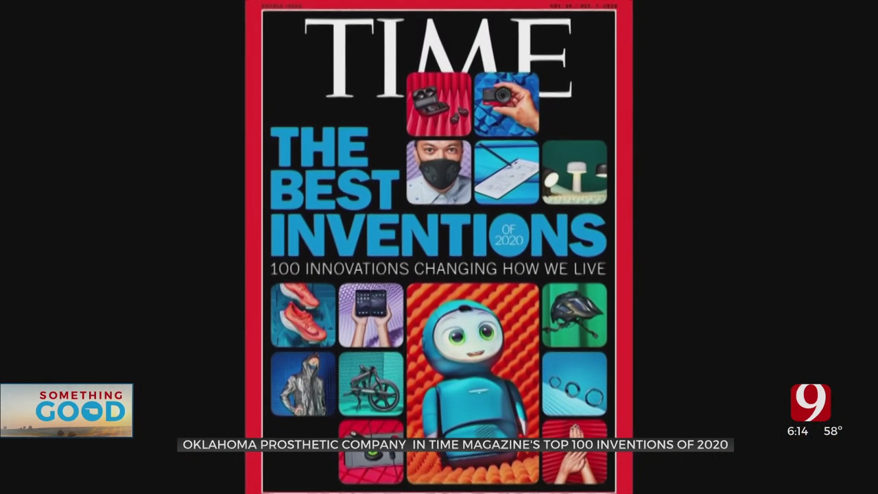 Oklahoma Prosthetic Company In Time Magazine’s Top 100 Inventions Of 2020