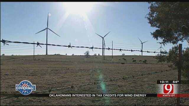 Survey Shows Oklahomans Interested In Tax Credits For Wind Power